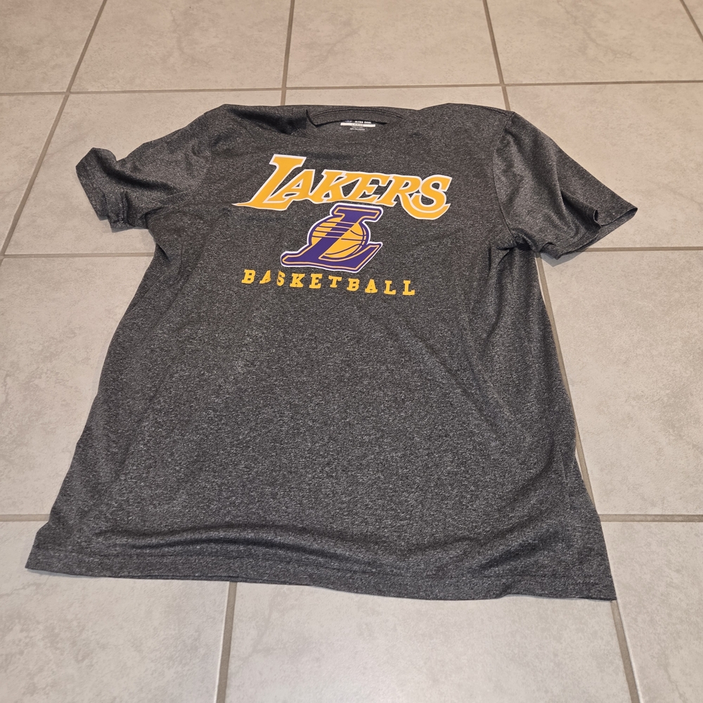 Lakers Mens Gray T-Shirt